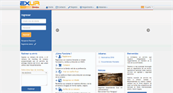 Desktop Screenshot of exurenvios.com